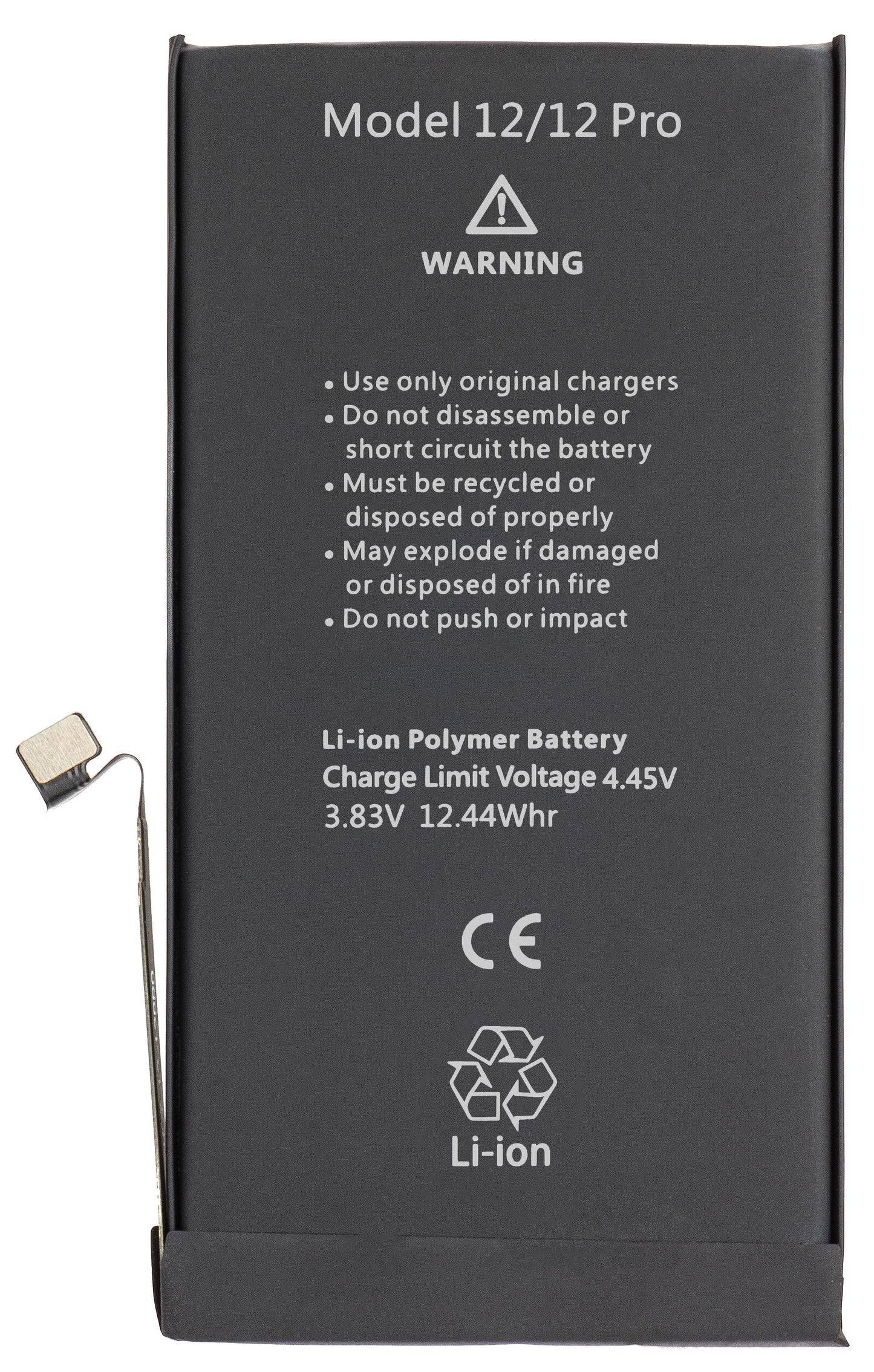 Battery Apple iPhone 12 / 12 Pro, High Capacity