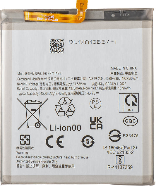 Battery for Samsung Galaxy S23 FE S711, EB-BS711ABY