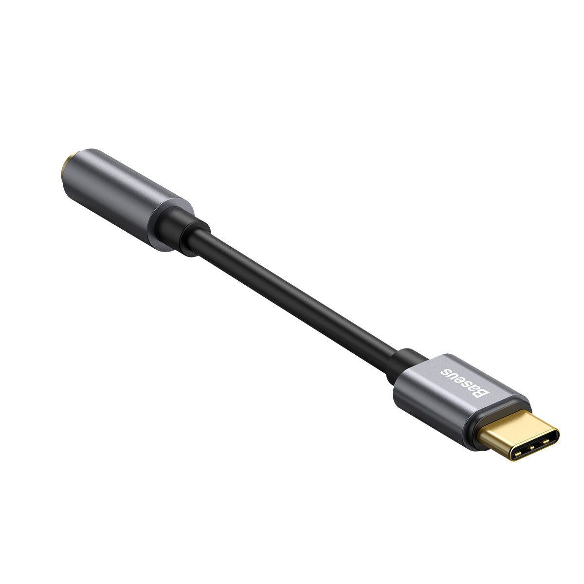 USB-C to 3.5mm Audio Adapter Baseus L54, Gray CATL54-0G