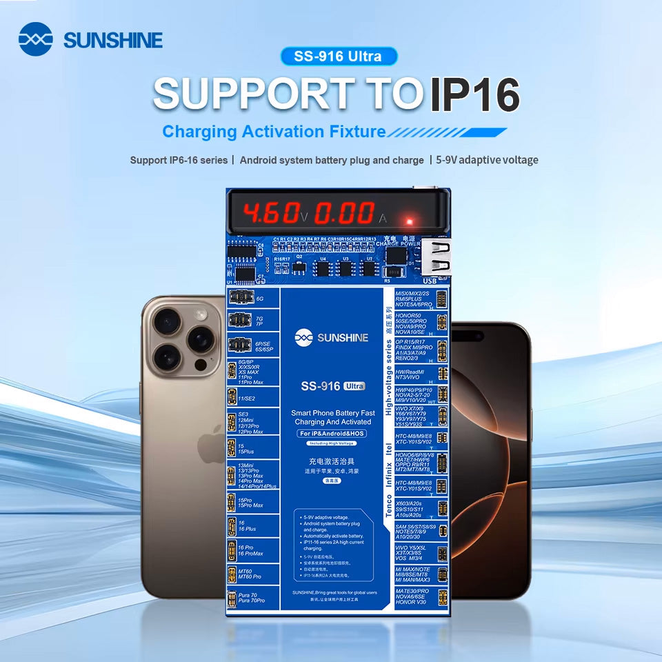 Sunshine SS-916 Ultra Power Supply Board for Apple iPhone / Android Series