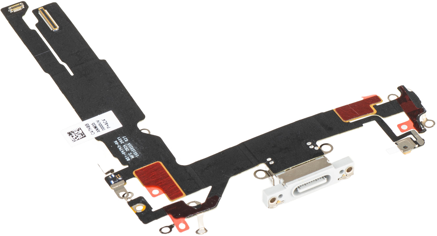 Charging Connector Ribbon - Microphone Apple iPhone 16, Gray