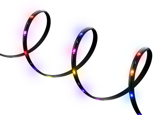 Yeelight Led Strip, 3.5W, OBSID RGBIC, Extension, 1m, Black YLFWD-0026 YLFWD-0026