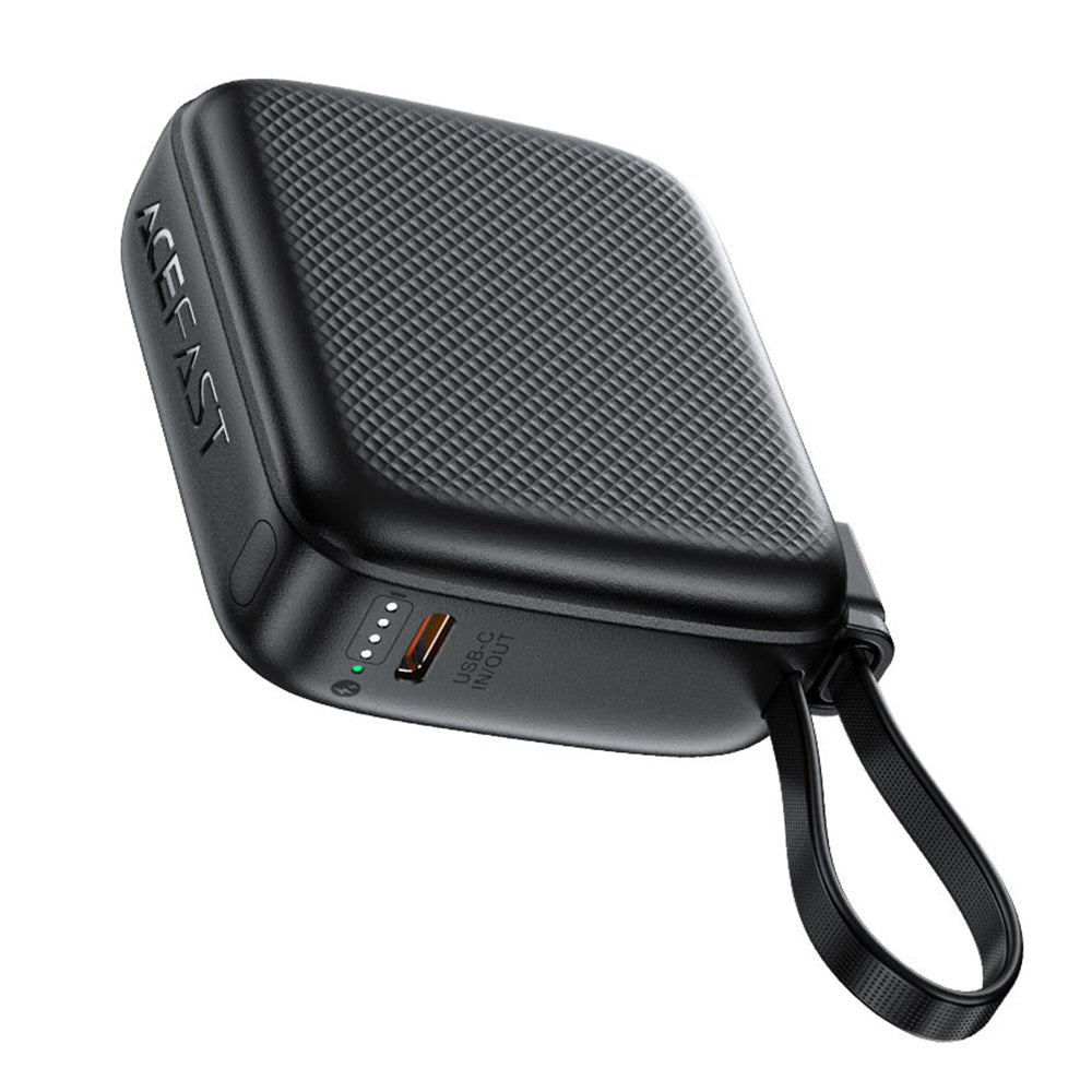 Acefast M15 External Battery, 10000mAh, 20W, PD, 2 x USB-C, Black