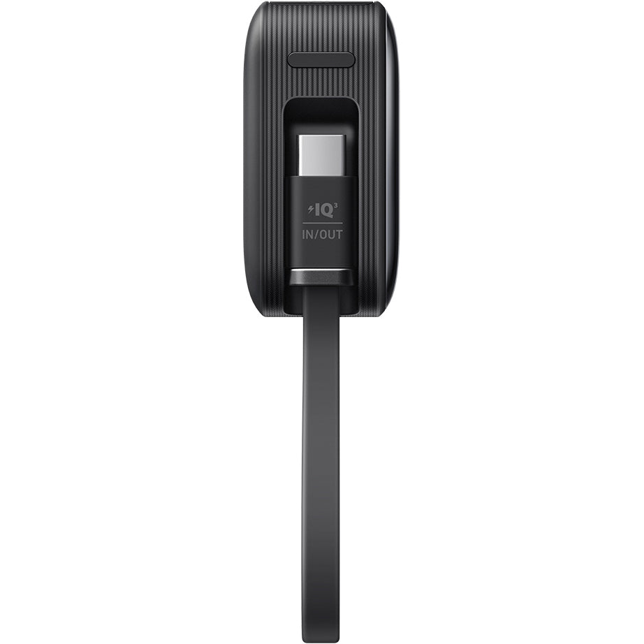 Anker Nano External Battery, 10000mAh, 30W, QC + PD, 1 x USB-A - 2 x USB-C, Black A1259G11