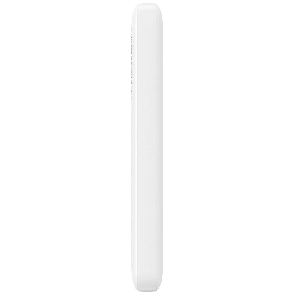 External Battery Baseus Airpow, 10000mAh, 20W, QC + PD, 1 x USB-A - 1 x USB-C, White