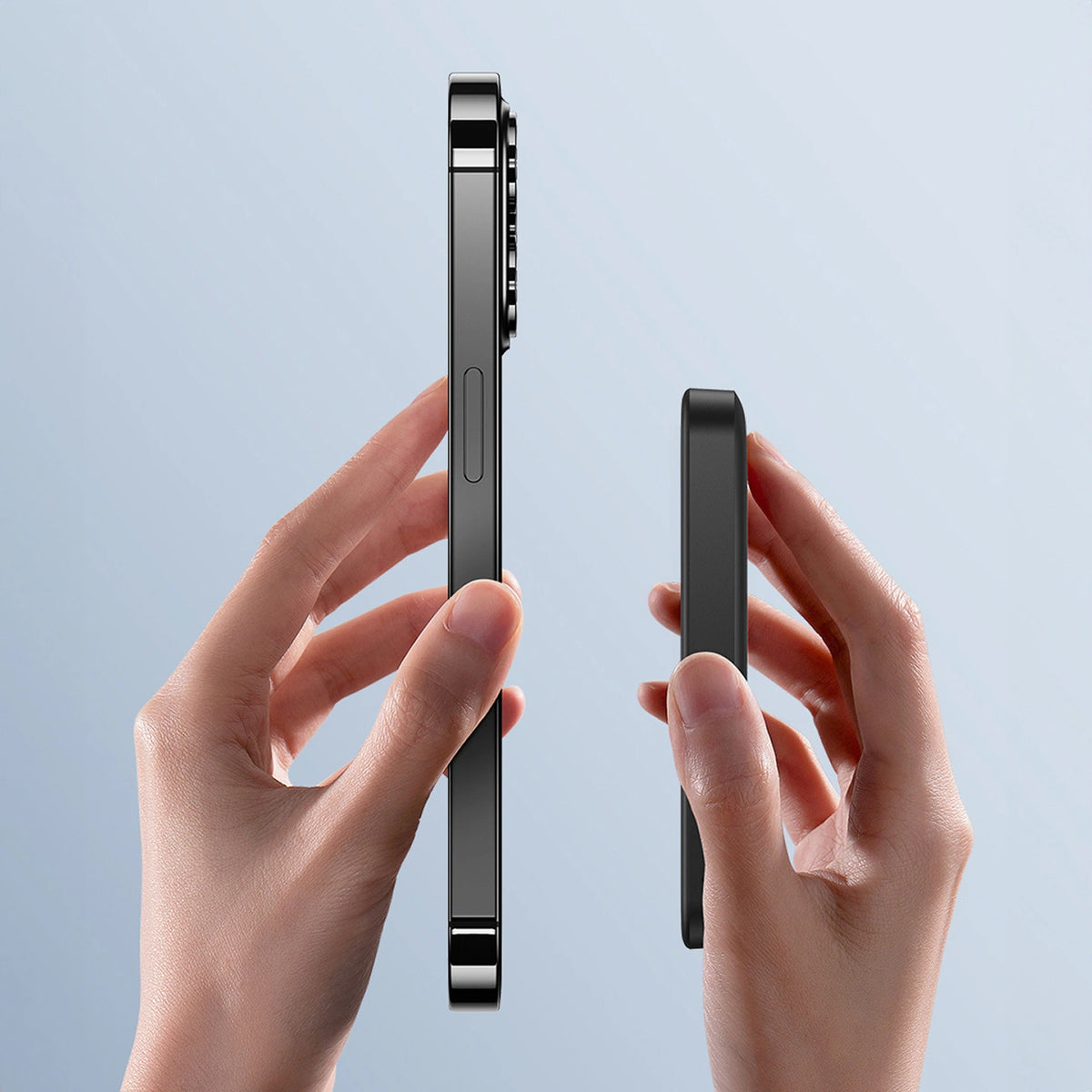 External Wireless Battery Baseus Magnetic Mini, 5000mAh, 20W, PD + FQI, 1 x QI - 1 x USB-C, Black P10022107113-00