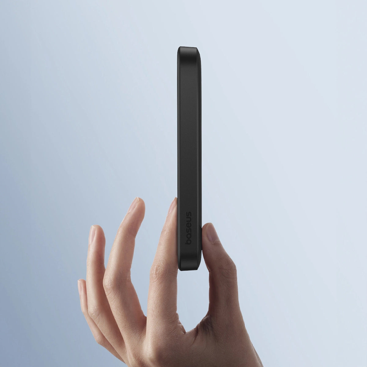 External Wireless Battery Baseus Magnetic Mini, 5000mAh, 20W, PD + FQI, 1 x QI - 1 x USB-C, Black P10022107113-00