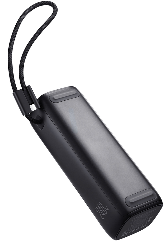 Joyroom PODIX PR70 Power Bank, 25000mAh, 240W, QC + PD, 1 x USB-A - 3 x USB-C, Black