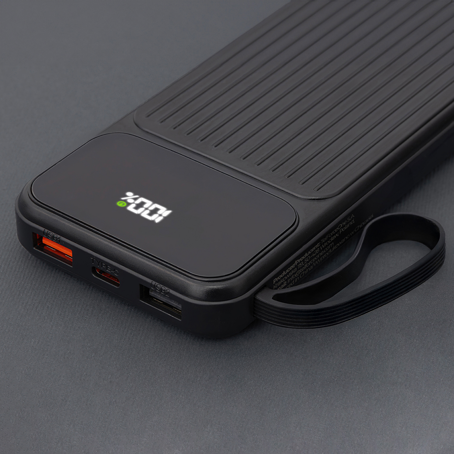 External Battery MaXlife MXPB-06, 10000mAh, 22.5W, QC + PD, 1 x Lightning - 2 x USB-A - 2 x USB-C, Black