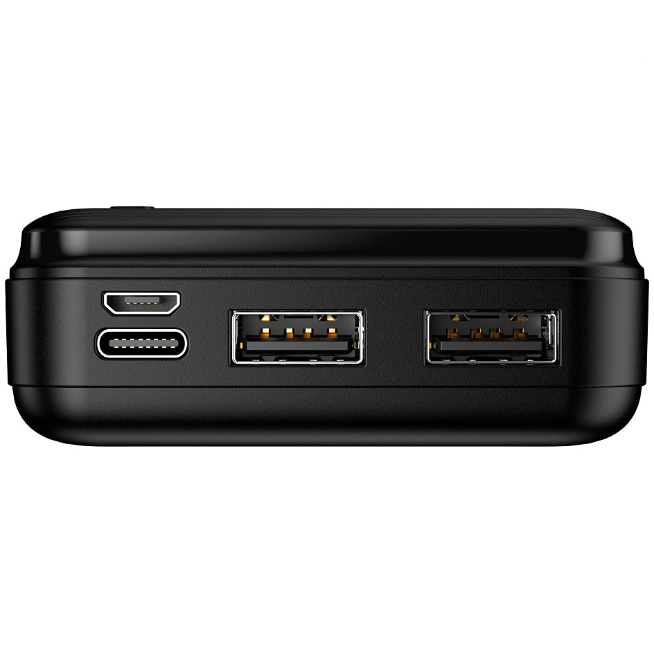 MaXlife MXPB-01 External Battery, 20000mAh, 12W, 2 x USB-A, Black