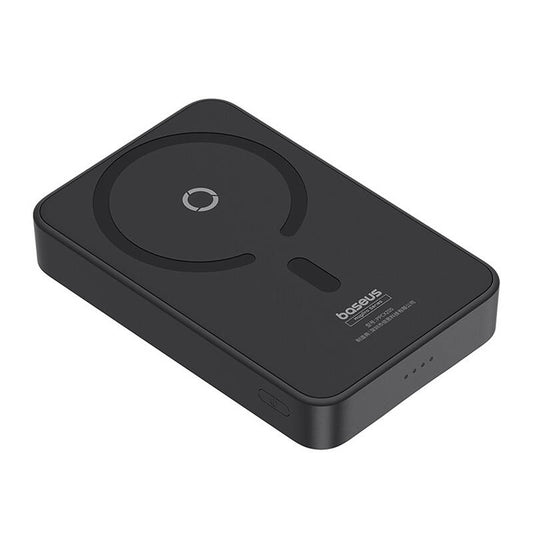 Baseus MagPro PPCXZ05 Wireless External Battery, 5000mAh, 20W, PD + FQI, 1 x QI - 1 x USB-C, Black, Resealed P10064101123-00