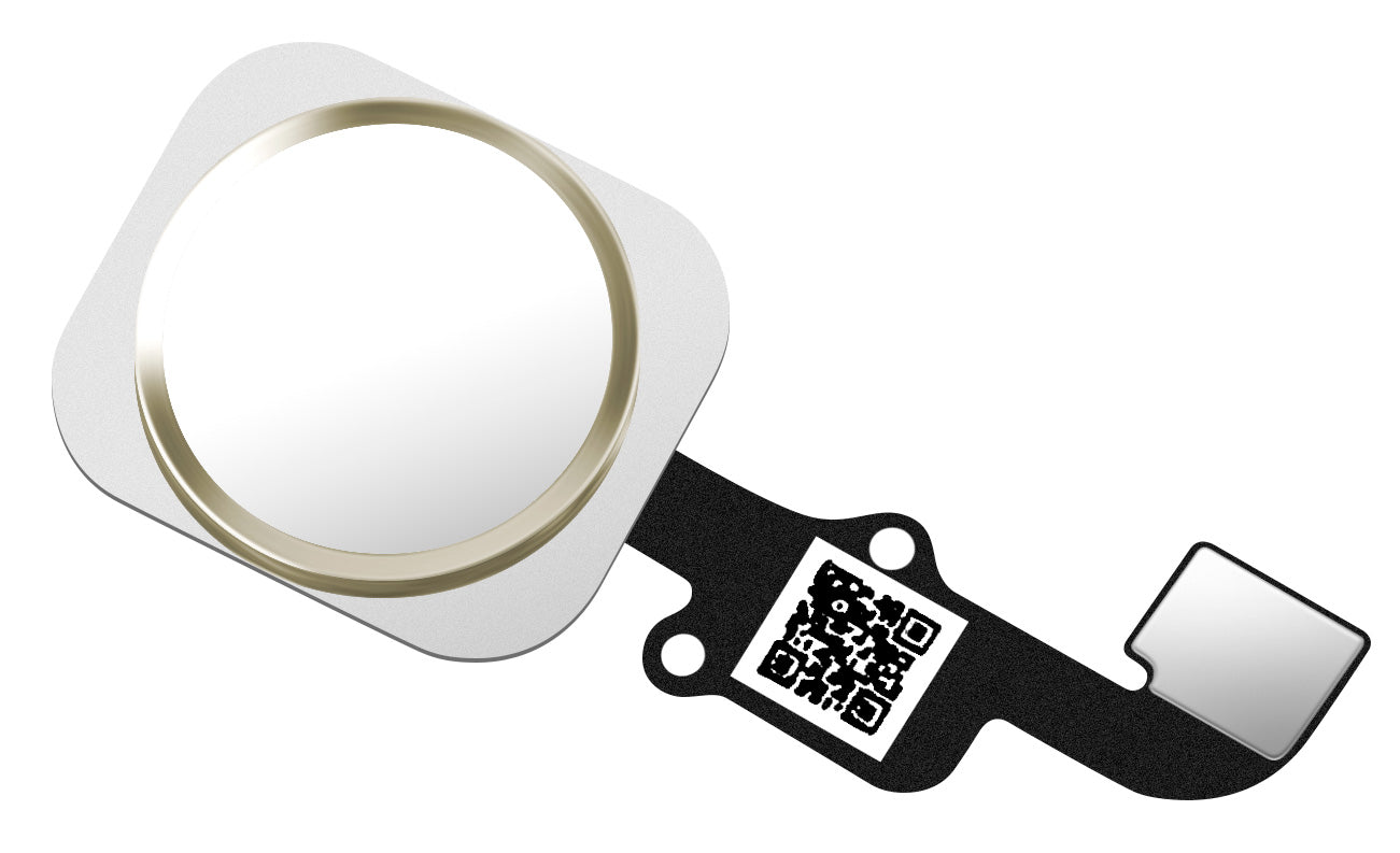 Apple iPhone 6 / 6 Plus Menu Button Set, with band, Gold