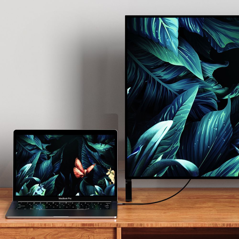 USB-C to HDMI Audio and Video Cable Tech-Protect Ultraboost, 1.8m, Black