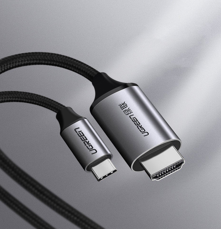 UGREEN MM142 USB-C to HDMI Audio and Video Cable, 1.5m, Black
