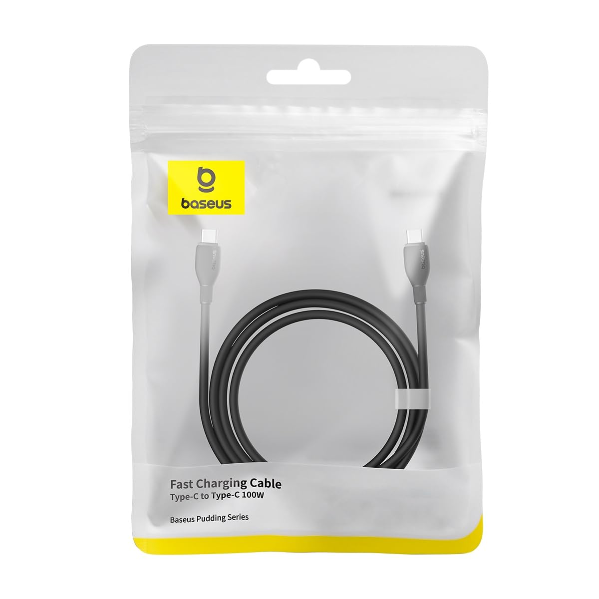 USB-C Data and Charging Cable - USB-C Baseus Pudding, 100W, 2m, Black P10355702111-01
