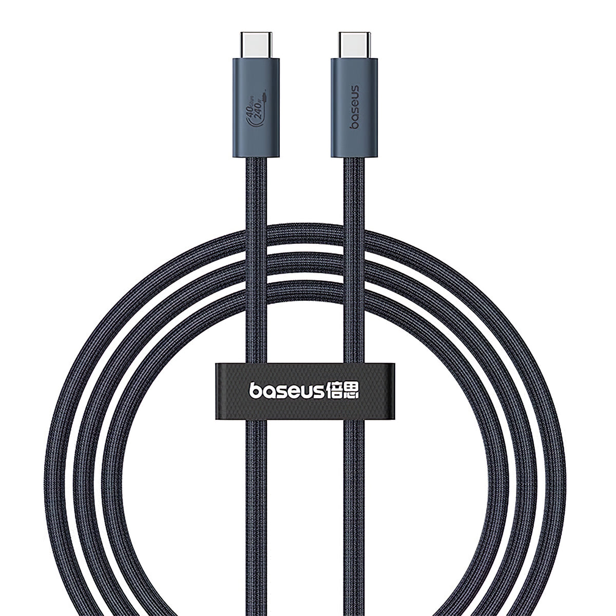USB-C Data and Charging Cable - USB-C Baseus Flash Series II, 240W, 1m, Black P10311803111-00