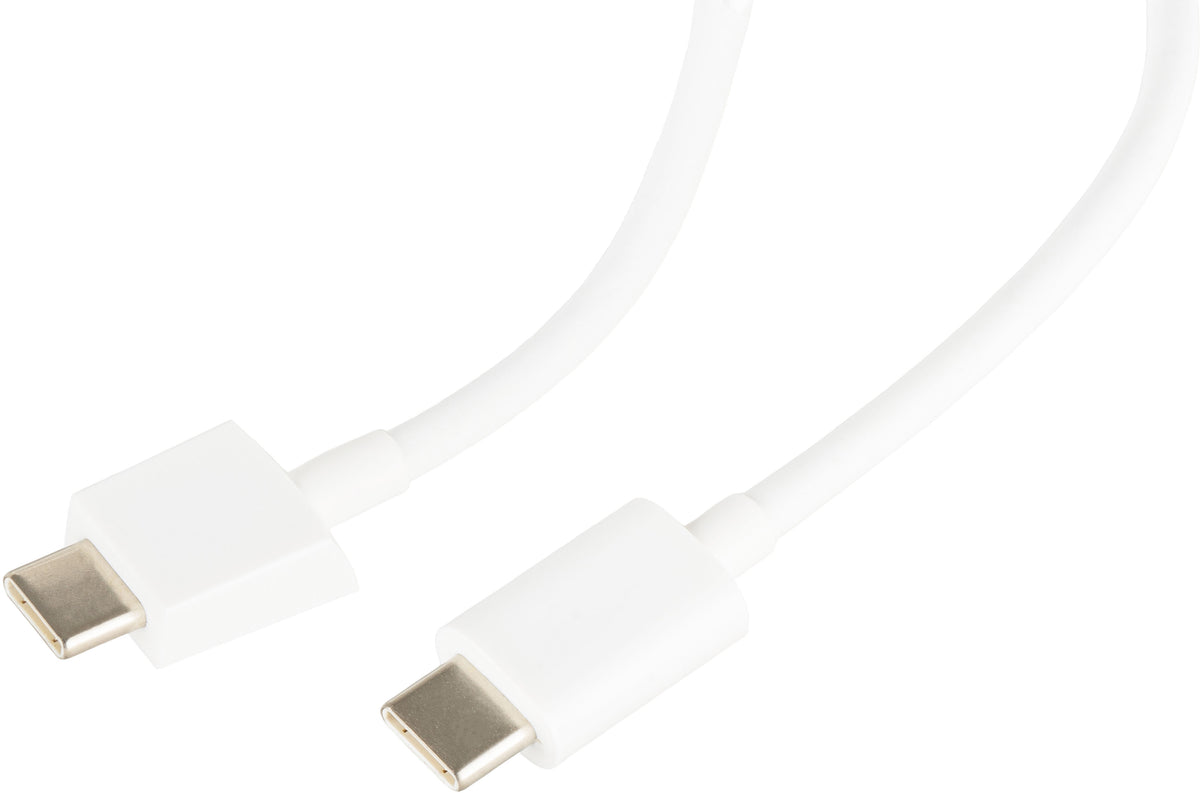 USB-C Data and Charging Cable - USB-C Google, 30W, 3m, White