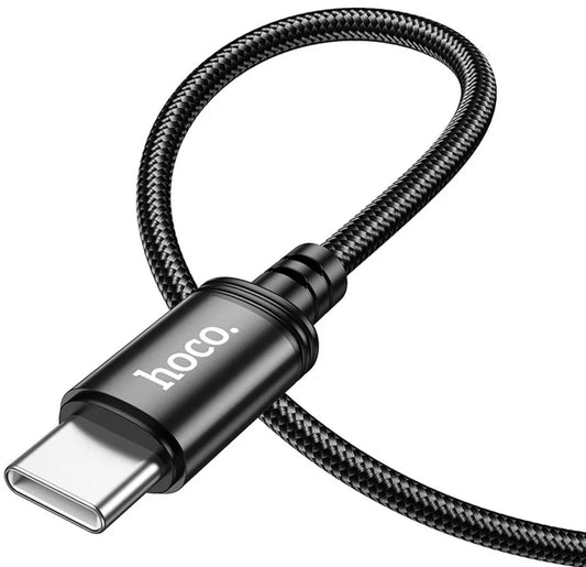 USB-C Data and Charging Cable - USB-C HOCO X91, 60W, 3m, Black