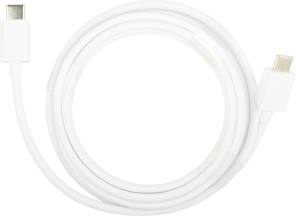 USB-C Data and Charging Cable - USB-C Google, 30W, 3m, White