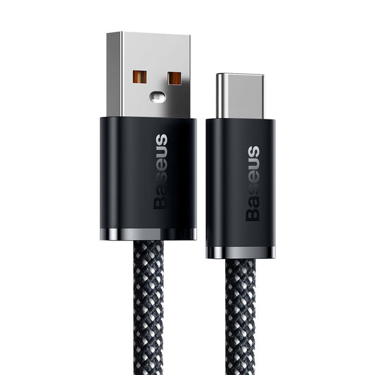 Data and Charging Cable USB-A - USB-C Baseus Dynamic Series, 100W, 1m, Grey CALD000616
