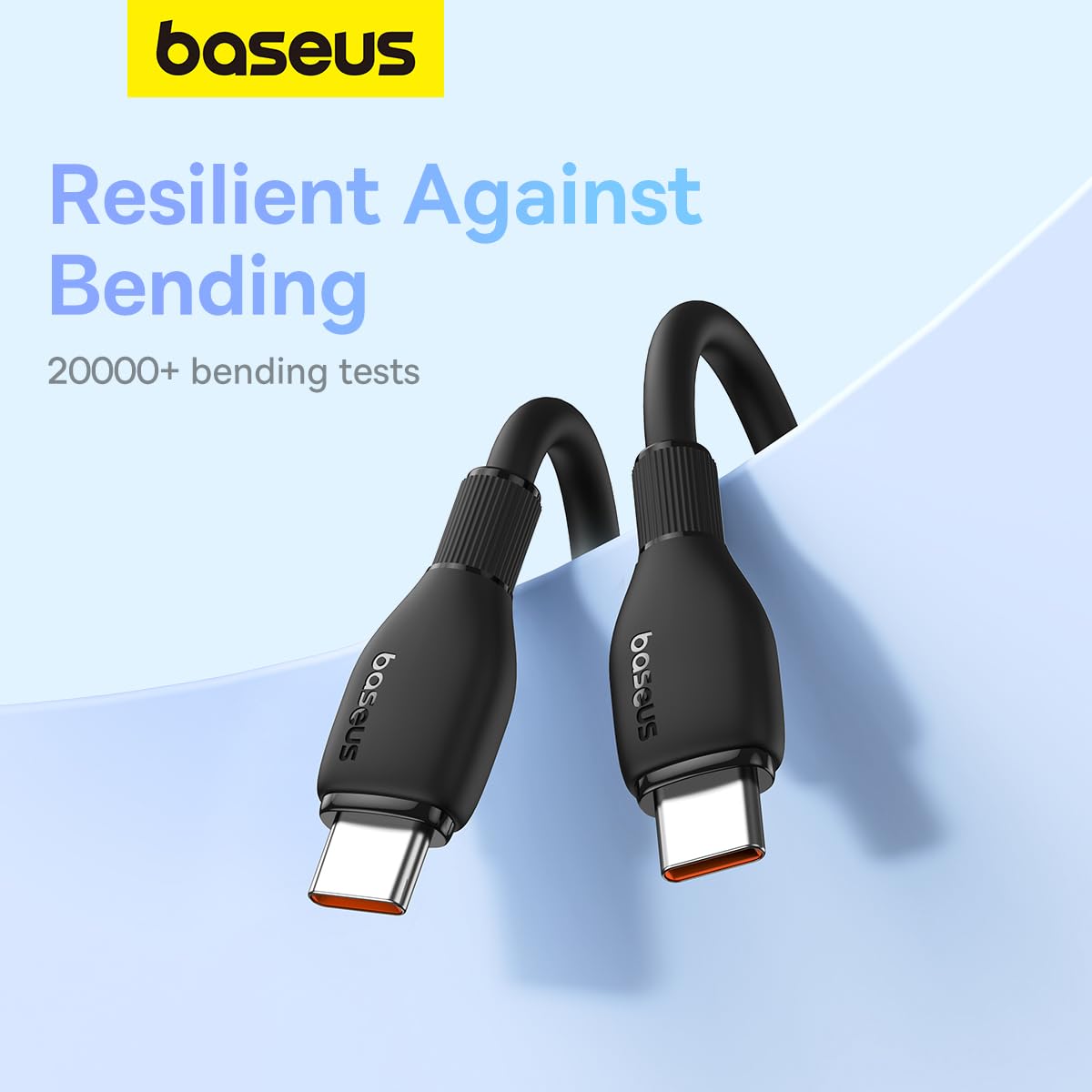 USB-C Data and Charging Cable - USB-C Baseus Pudding, 100W, 2m, Black P10355702111-01