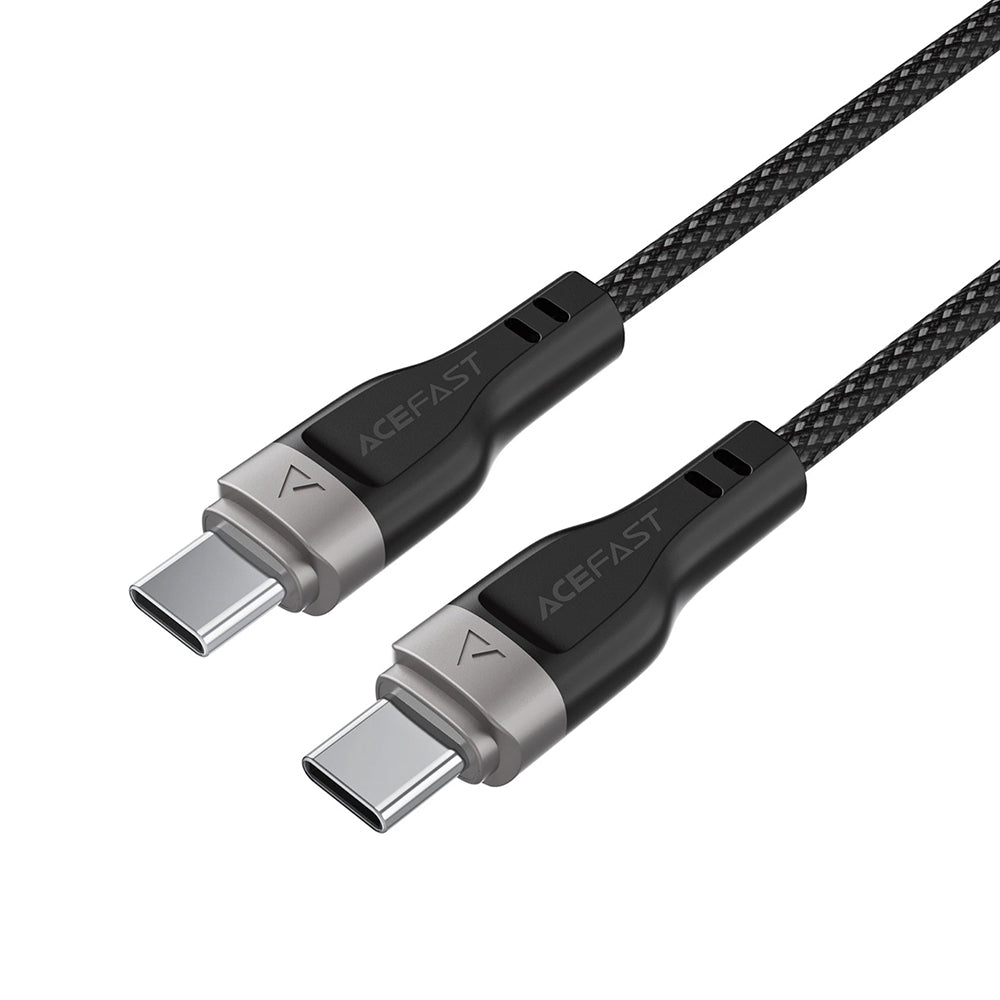 USB-C Data and Charging Cable - USB-C Acefast C11-03, 60W, 1.2m, Black