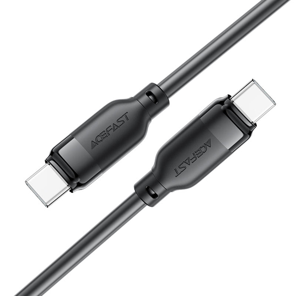 USB-C Data and Charging Cable - USB-C Acefast C16-03, 60W, 1.2m, Black