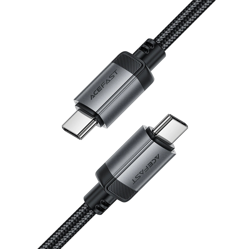 USB-C Data and Charging Cable - USB-C Acefast C20-03, 60W, 1.2m, Black