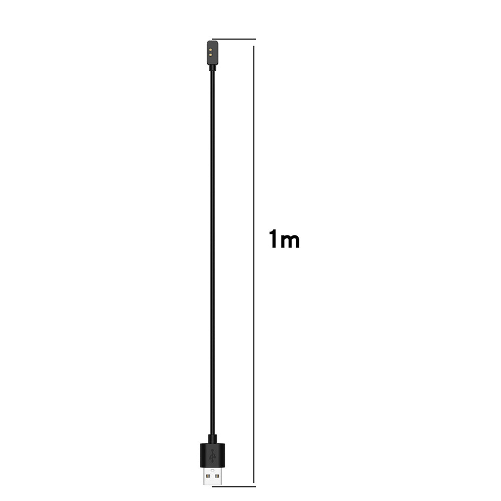 Techsuit TXC2 Charging Cable for Xiaomi Smart Band 7 Pro / Redmi Watch 2 / Watch 2 Lite, USB-A, Black