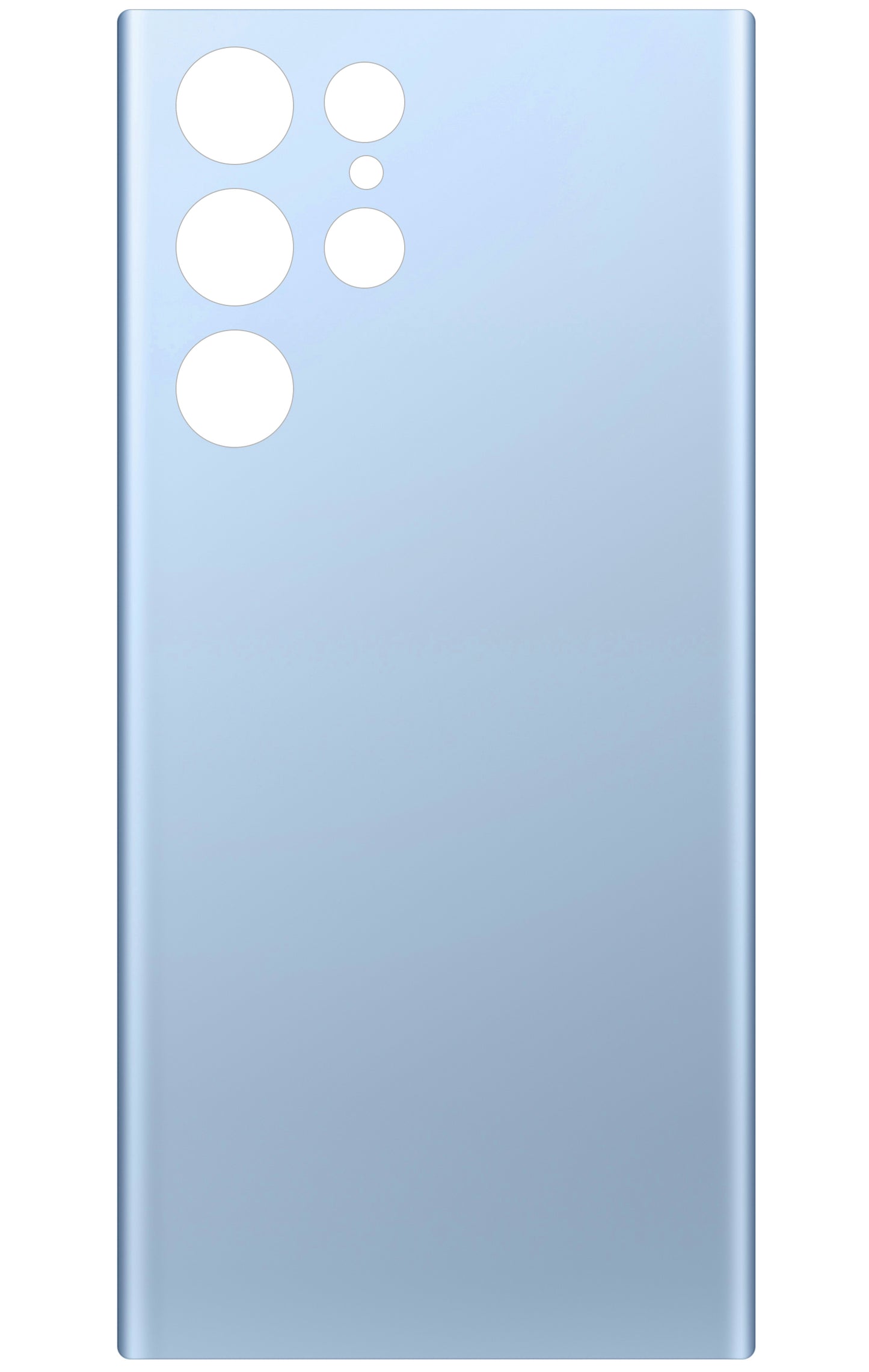 Battery Cover compatible with Samsung Galaxy S22 Ultra 5G S908, Blue