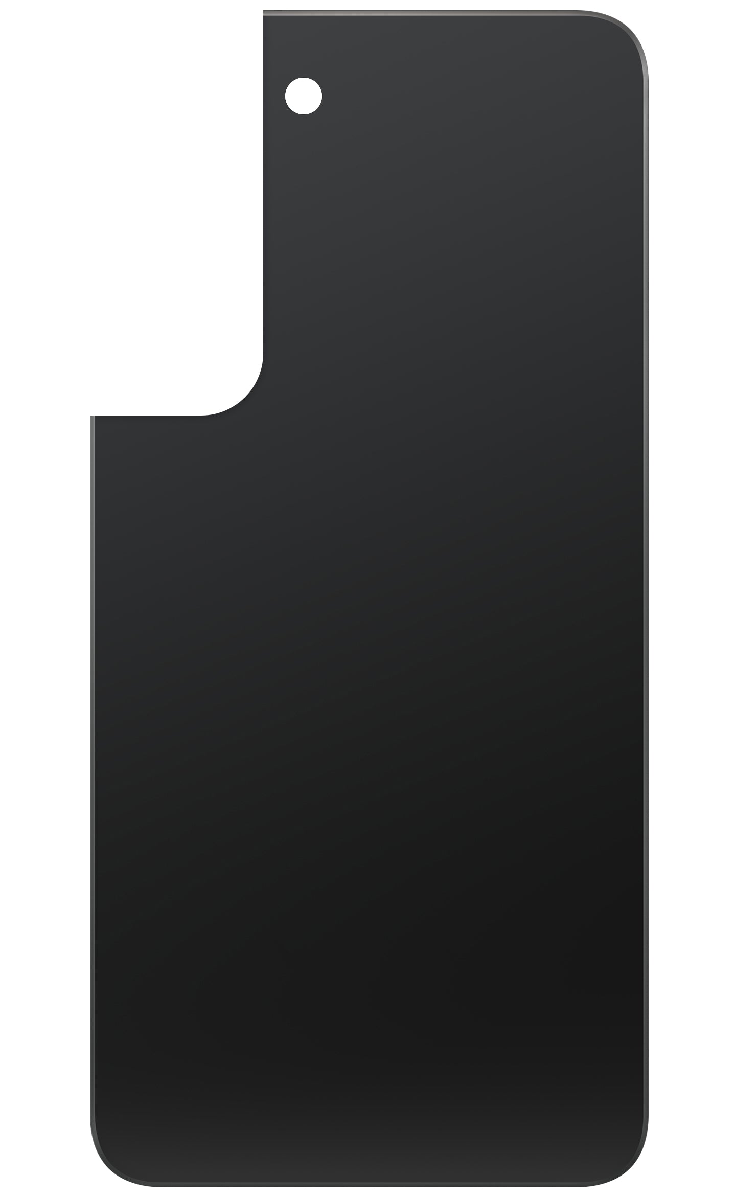 Battery Cover compatible with Samsung Galaxy S22 5G S901, Black