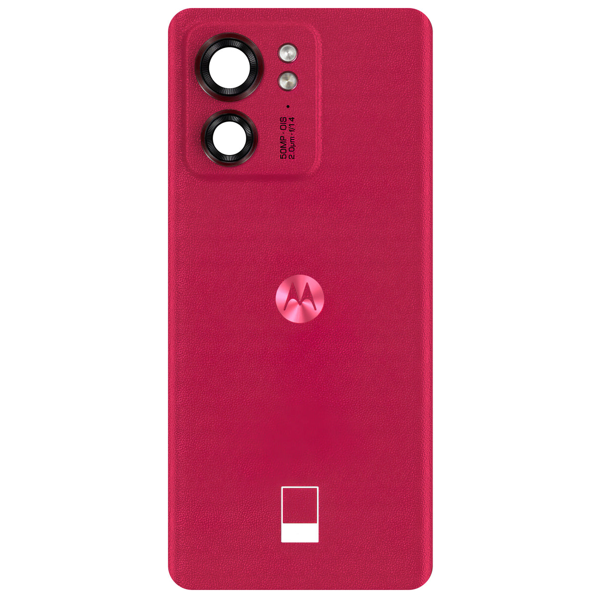 Motorola Edge 40 Battery Cover, Red (Viva Magenta), Service Pack 5S58C22715