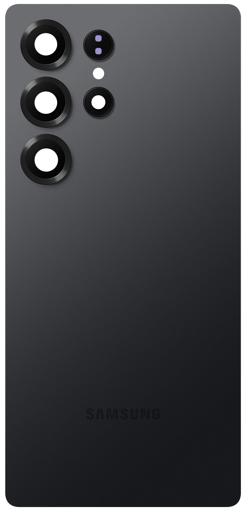 Samsung Galaxy S25 Ultra S938 Battery Cover, Black (Titanium Black), Service Pack GH82-36353D