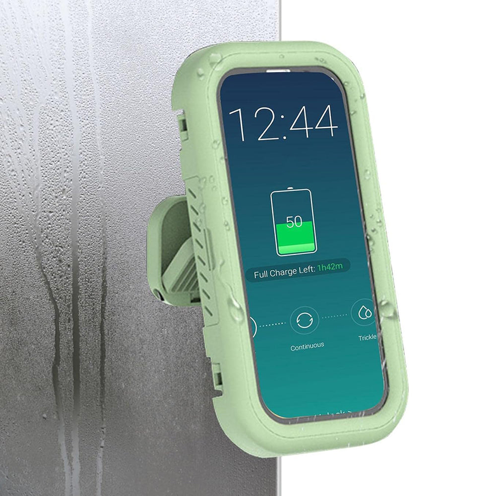 Techsuit LC-999 Wall Case with Touch Membrane for Phone, Waterproof, Green