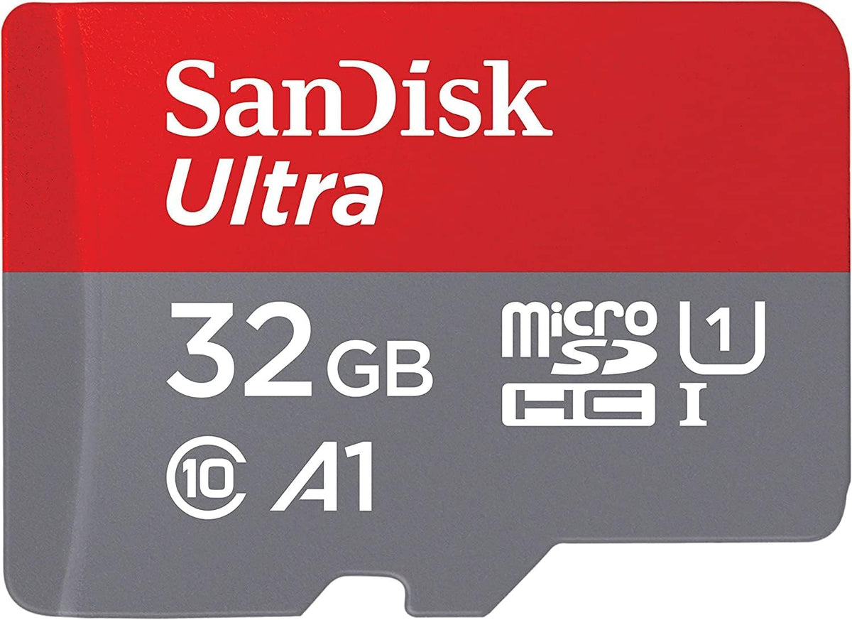SanDisk Ultra Android A1 microSDHC Memory Card, 32Gb, Class 10 / UHS-1 U1 SDSQUA4-032G-GN6MN