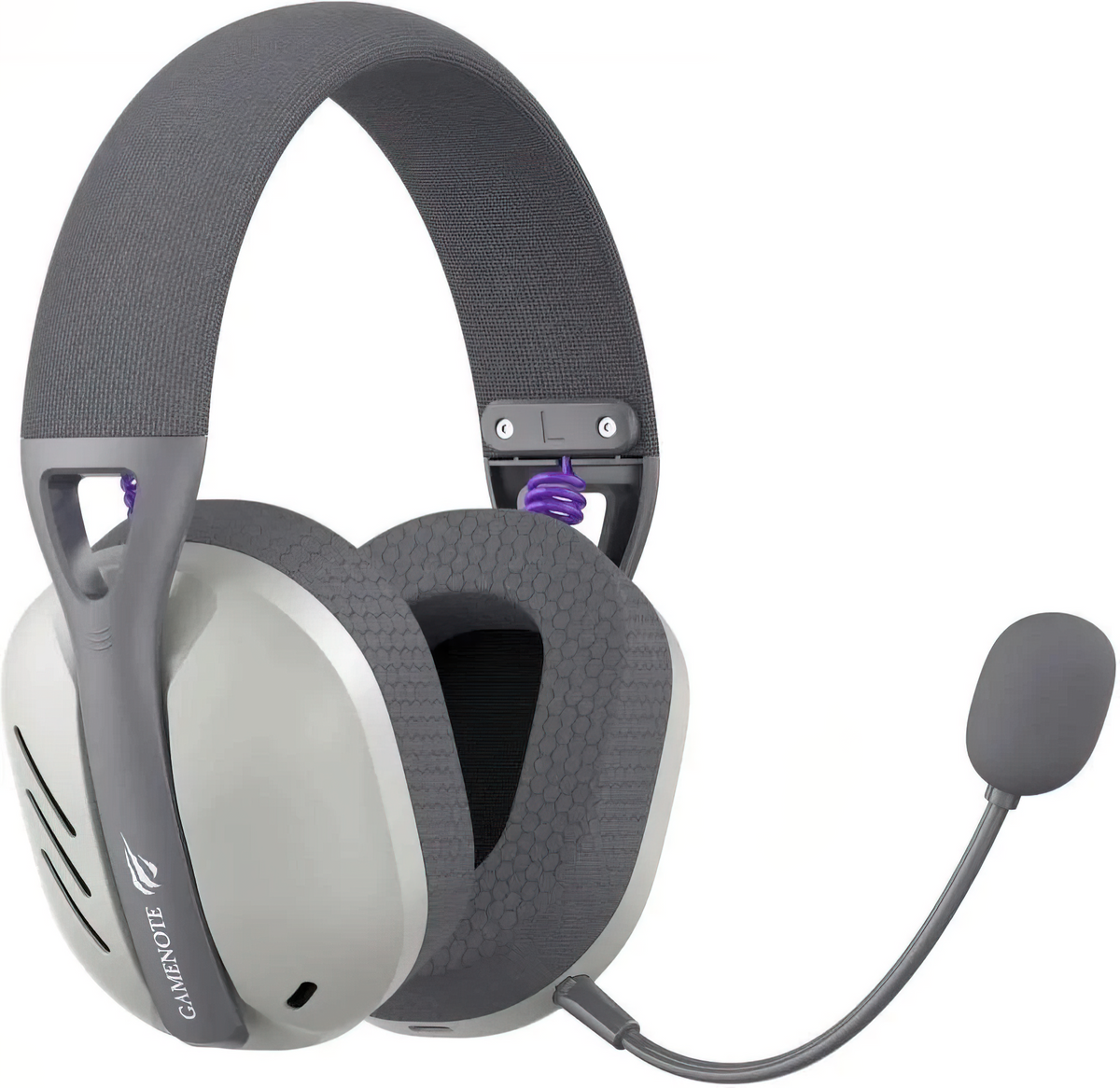 Wireless Gaming Headphones HAVIT Fuxi-H3, BT / Wi-Fi / Wired, Gray