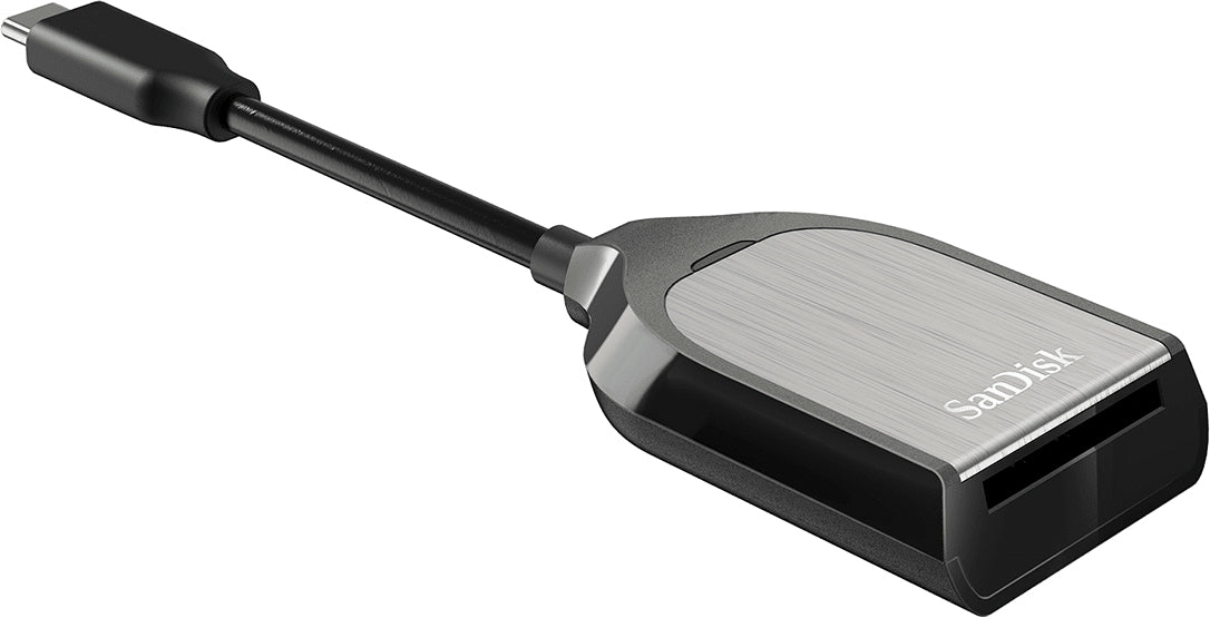 SanDisk Extreme PRO USB-C Card Reader, SD, Grey SDDR-409-G46