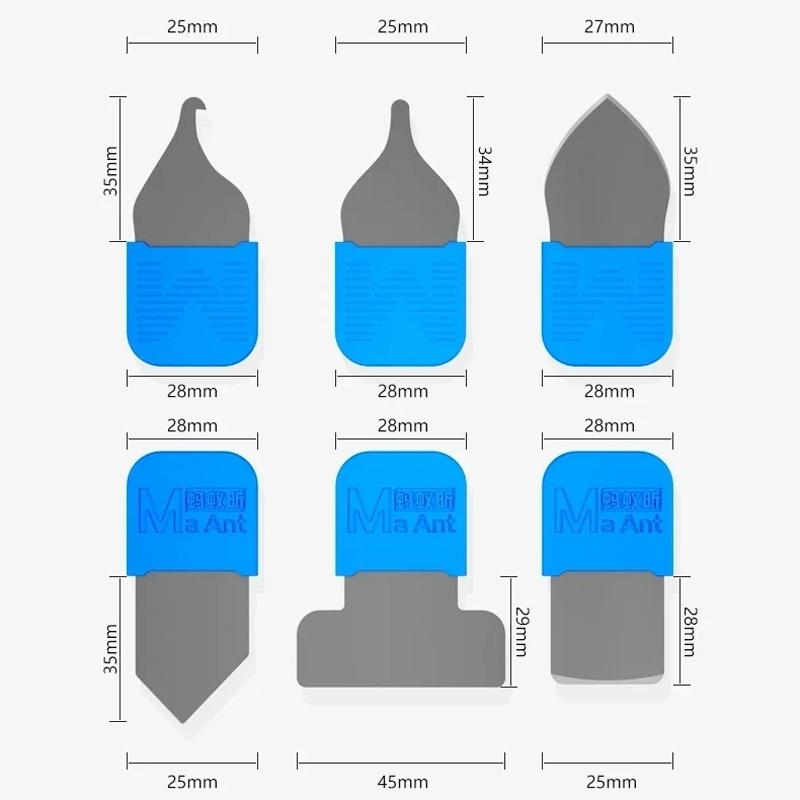 MaAnt MY-118 Metal Clips, 6in1