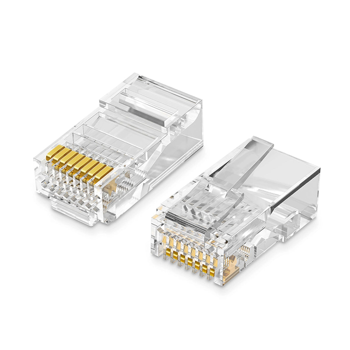 UGREEN NW110 Network Connector, RJ45, Cat5/5e, Set of 50 pieces