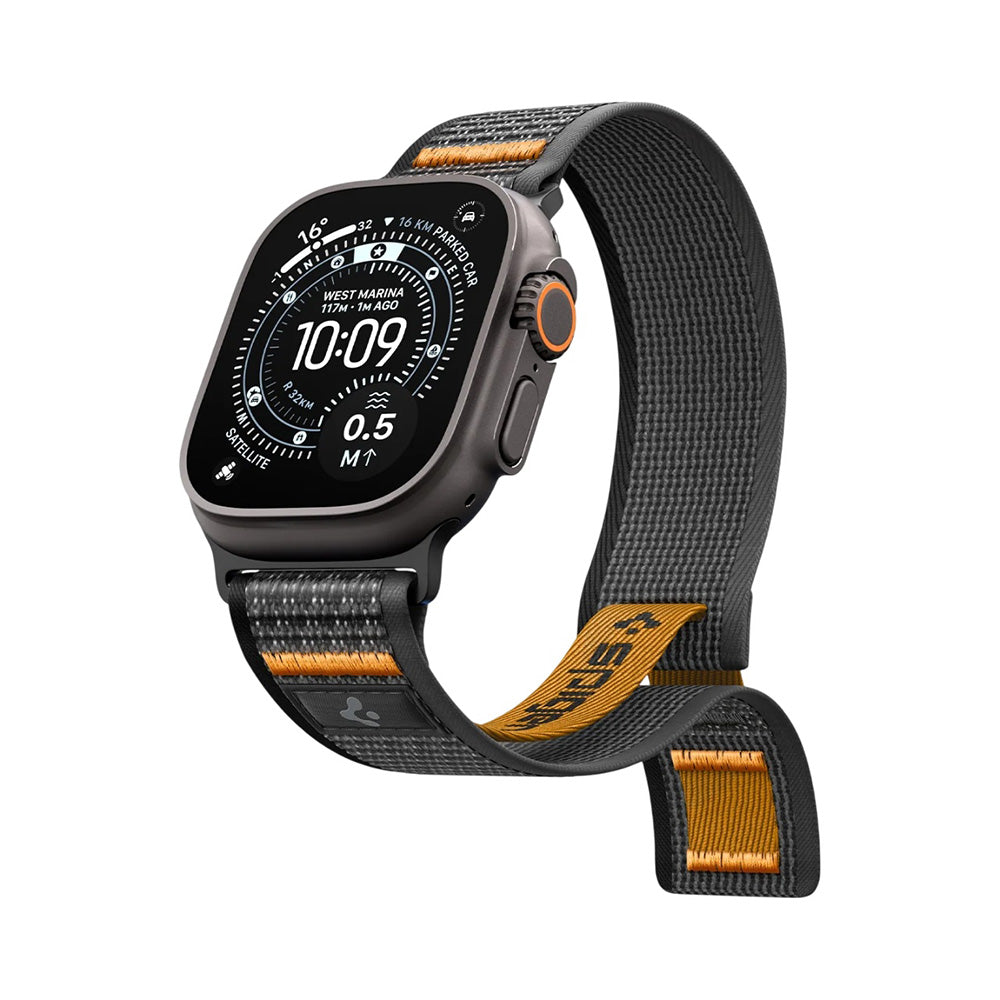 Spigen Athlex Air 2 Strap for Apple Watch 49mm / 46mm / 45mm / 44mm Series, Orange AMP10607