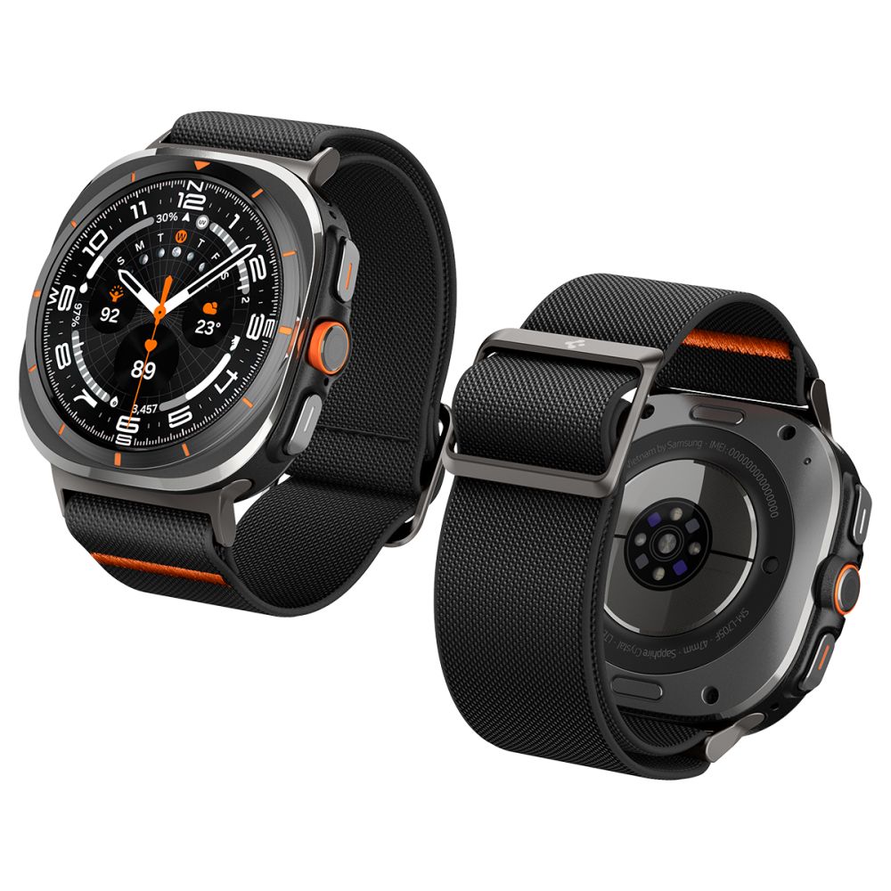 Spigen Fit Lite Strap for Samsung Galaxy Watch Ultra, Black AMP08772