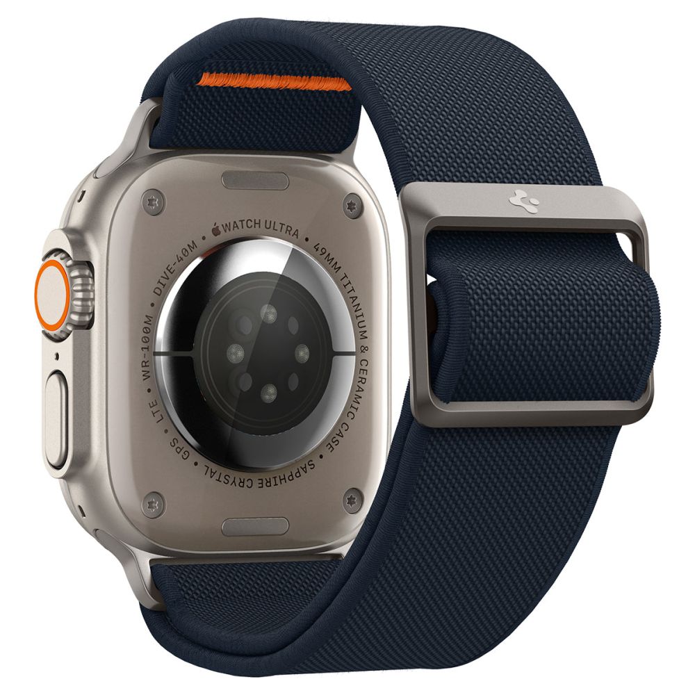 Spigen Fit Lite Ultra Strap for Apple Watch 49mm / 46mm / 45mm / 44mm / 42mm Series, Navy AMP05984