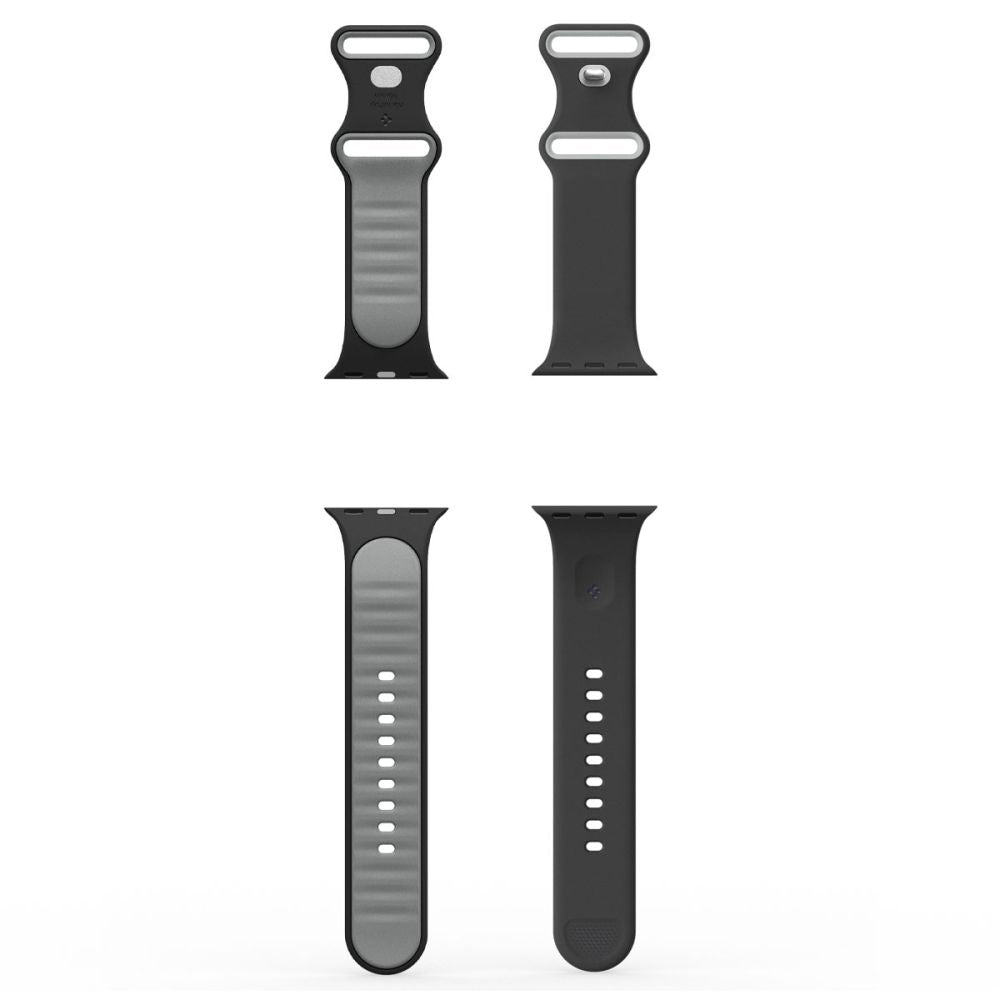 Spigen Nano Pop Strap for Apple Watch 49mm / 46mm / 45mm / 44mm / 42mm Series, Black AMP09321