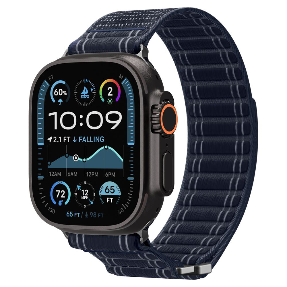 Spigen WBF0 Band for Apple Watch 49mm / 46mm / 45mm / 44mm Series, Navy AMP10143