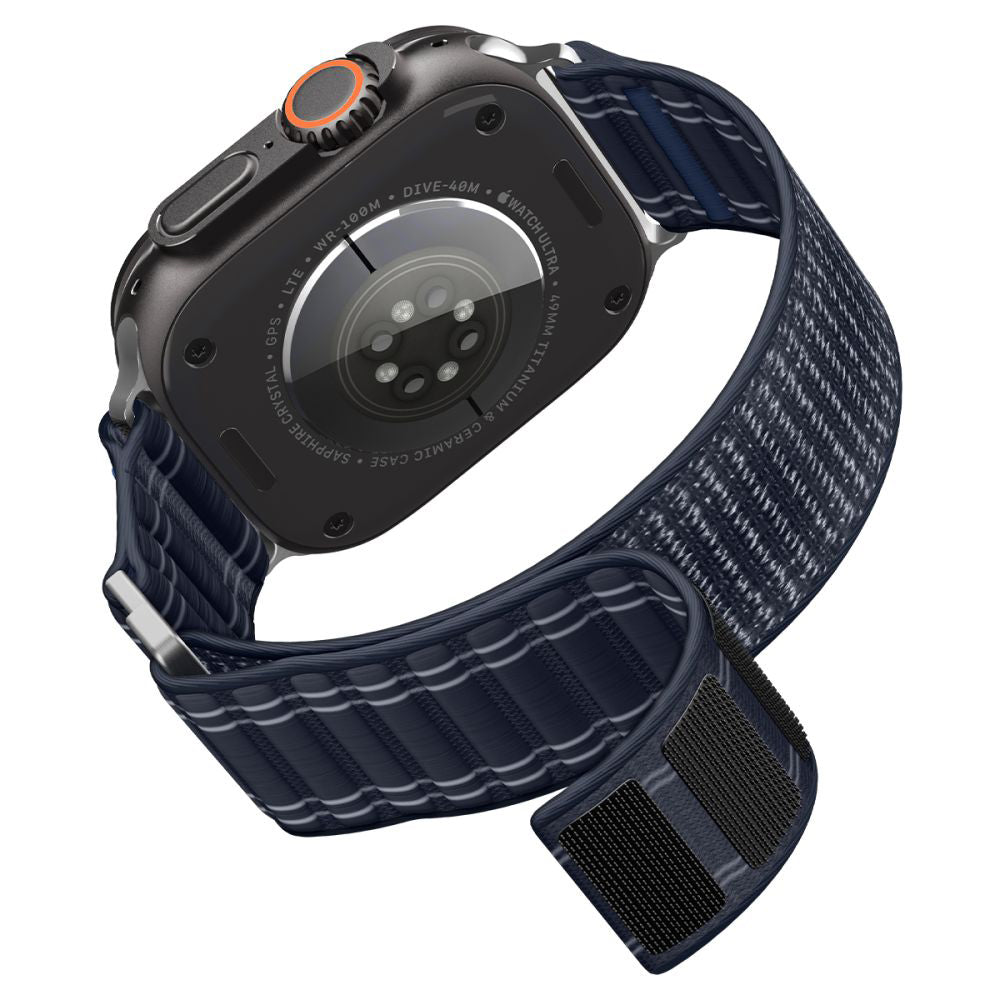 Spigen WBF0 Band for Apple Watch 49mm / 46mm / 45mm / 44mm Series, Navy AMP10143