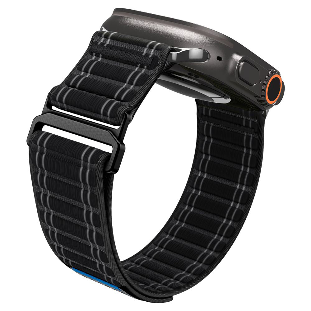 Spigen WBF0 Strap for Apple Watch 49mm / 46mm / 45mm / 44mm Series, Black AMP10141