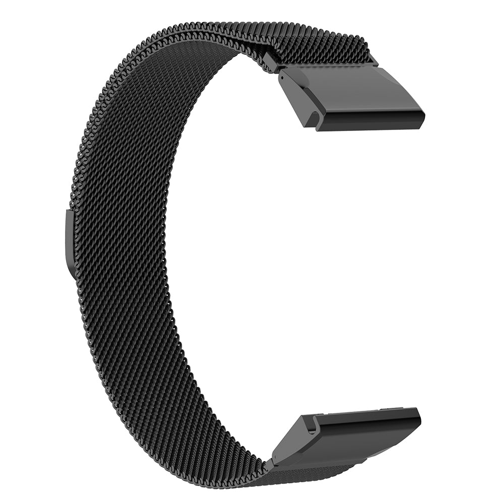 Techsuit W009 Strap for Garmin Instinct / Approach / Fenix Watch Series, 20mm, Black