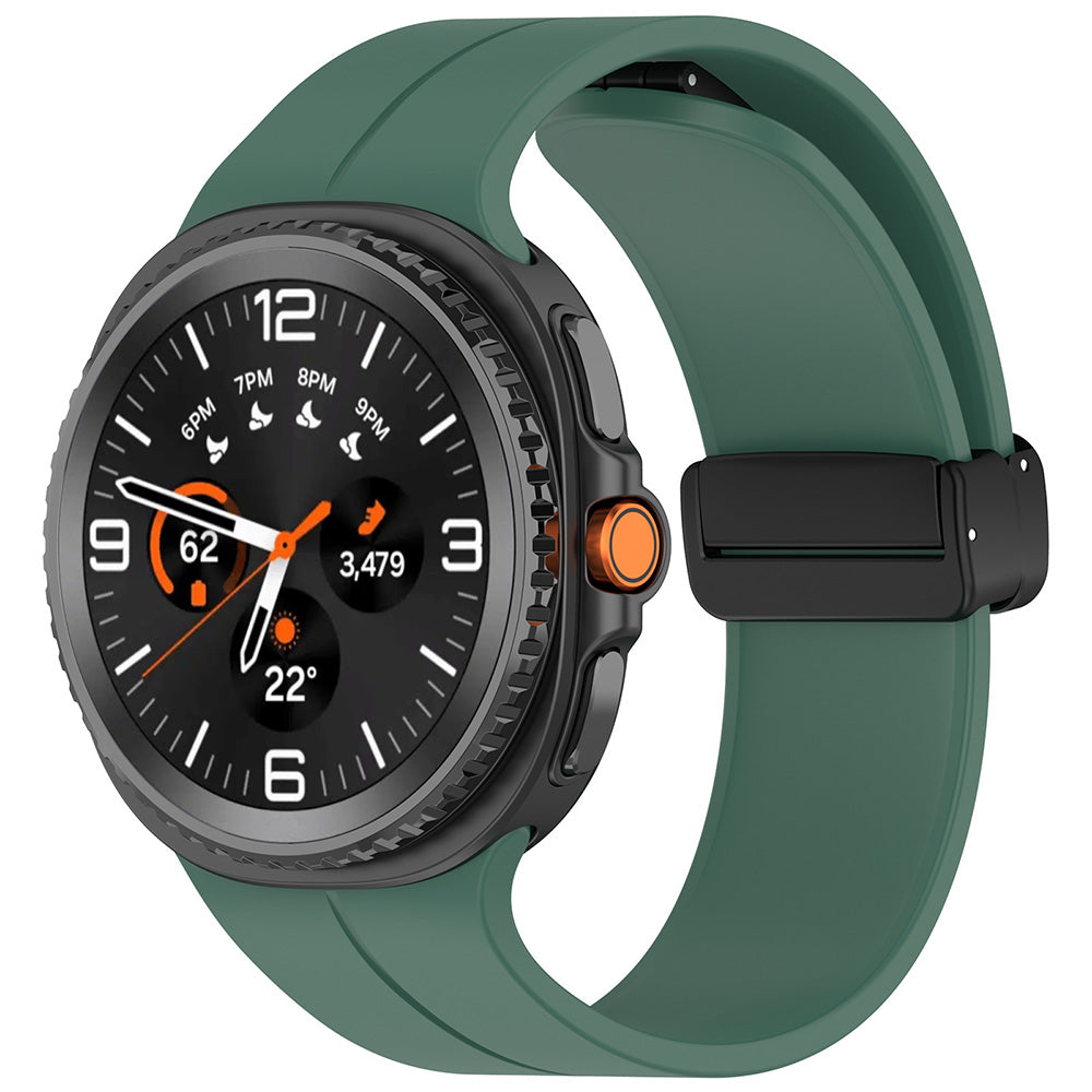 Techsuit W011 Strap for Samsung Galaxy Watch8 / Watch8 Classic Series, Dark Green