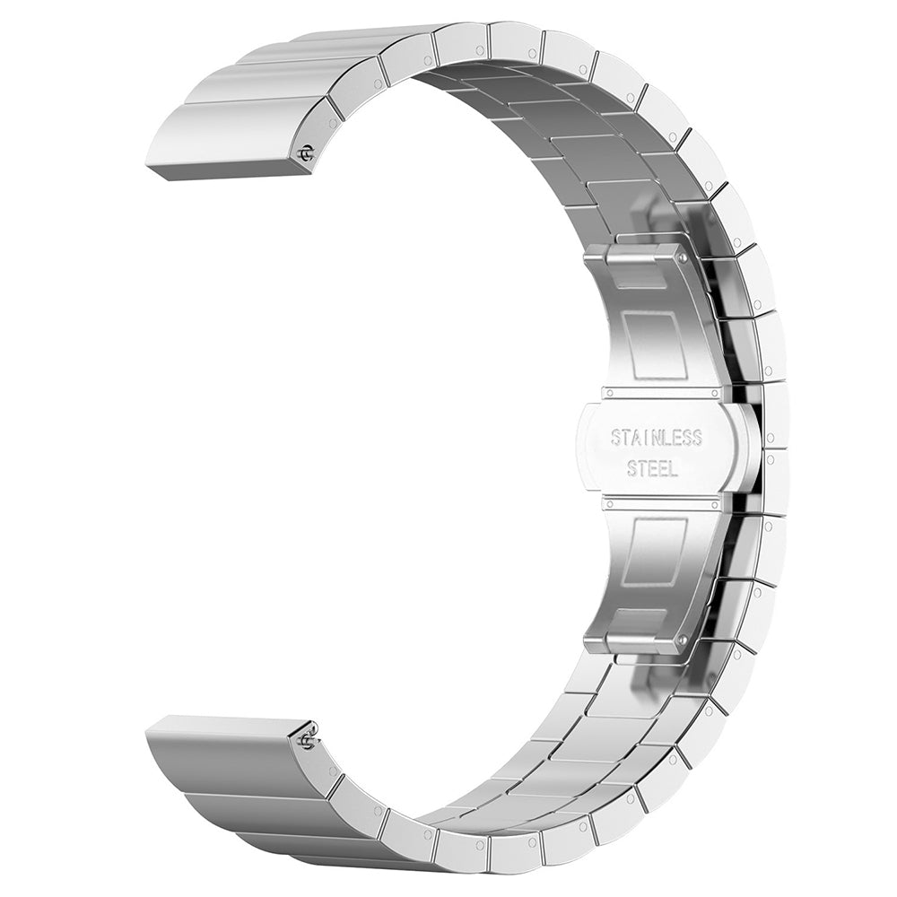 Techsuit W012 Strap for Samsung Galaxy Watch / Huawei Watch Series, 20mm, Silver