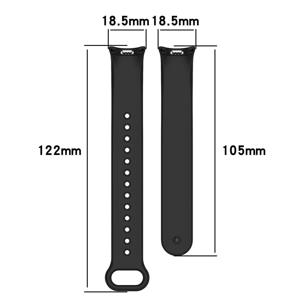 Techsuit W014 Strap for Xiaomi Smart Band 10 / 9 / 8, Gray